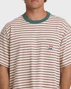 Baxter Crew Short Sleeve T-Shirt - Oatmeal
