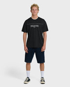 A.I. Mesh Jersey Short Sleeve T-Shirt - Black
