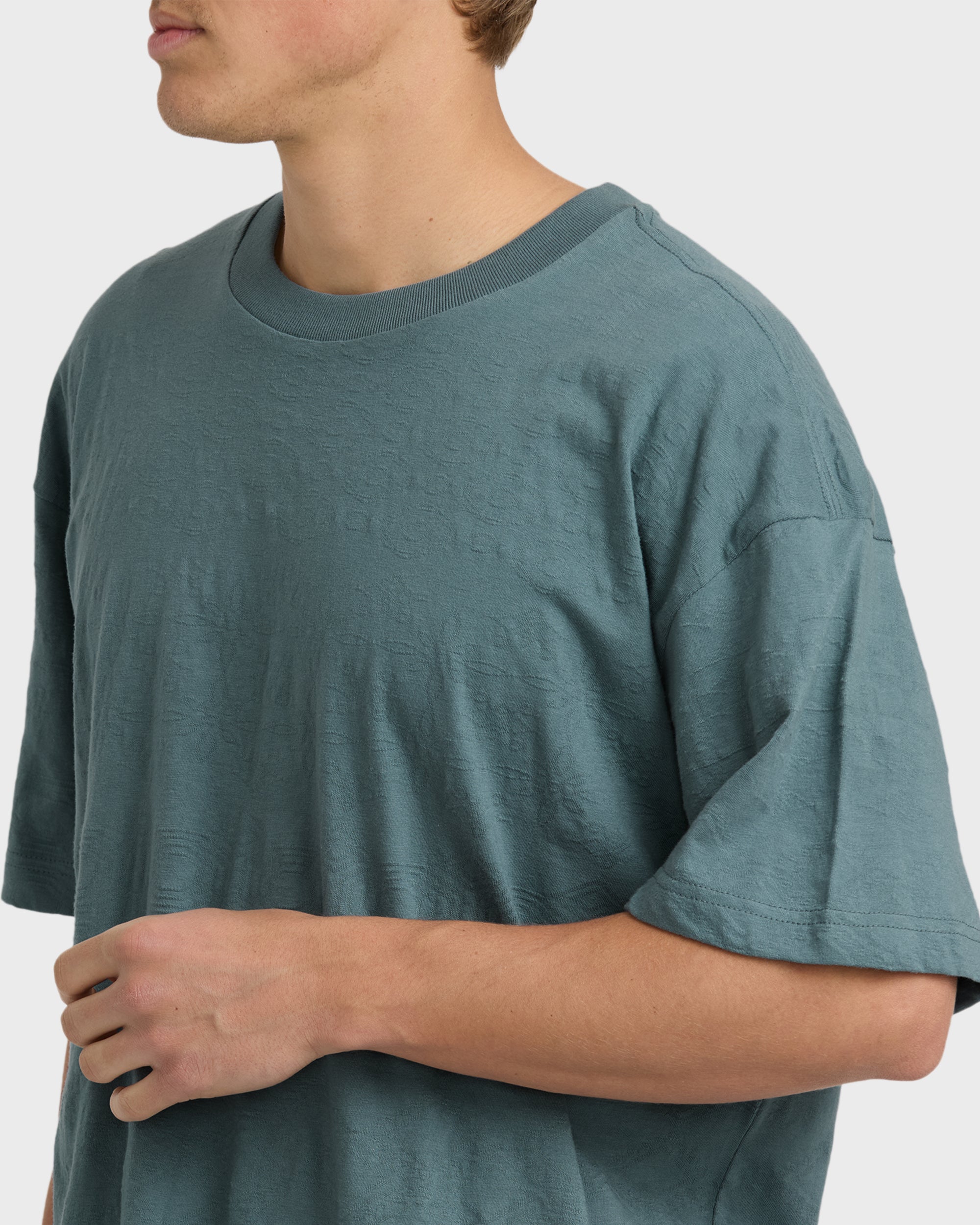 Needle Garage Short Sleeve T-Shirt - Ash