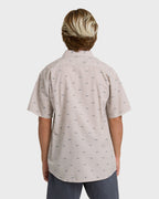 Sundays Mini Short Sleeve Woven Shirt - Ash Rose