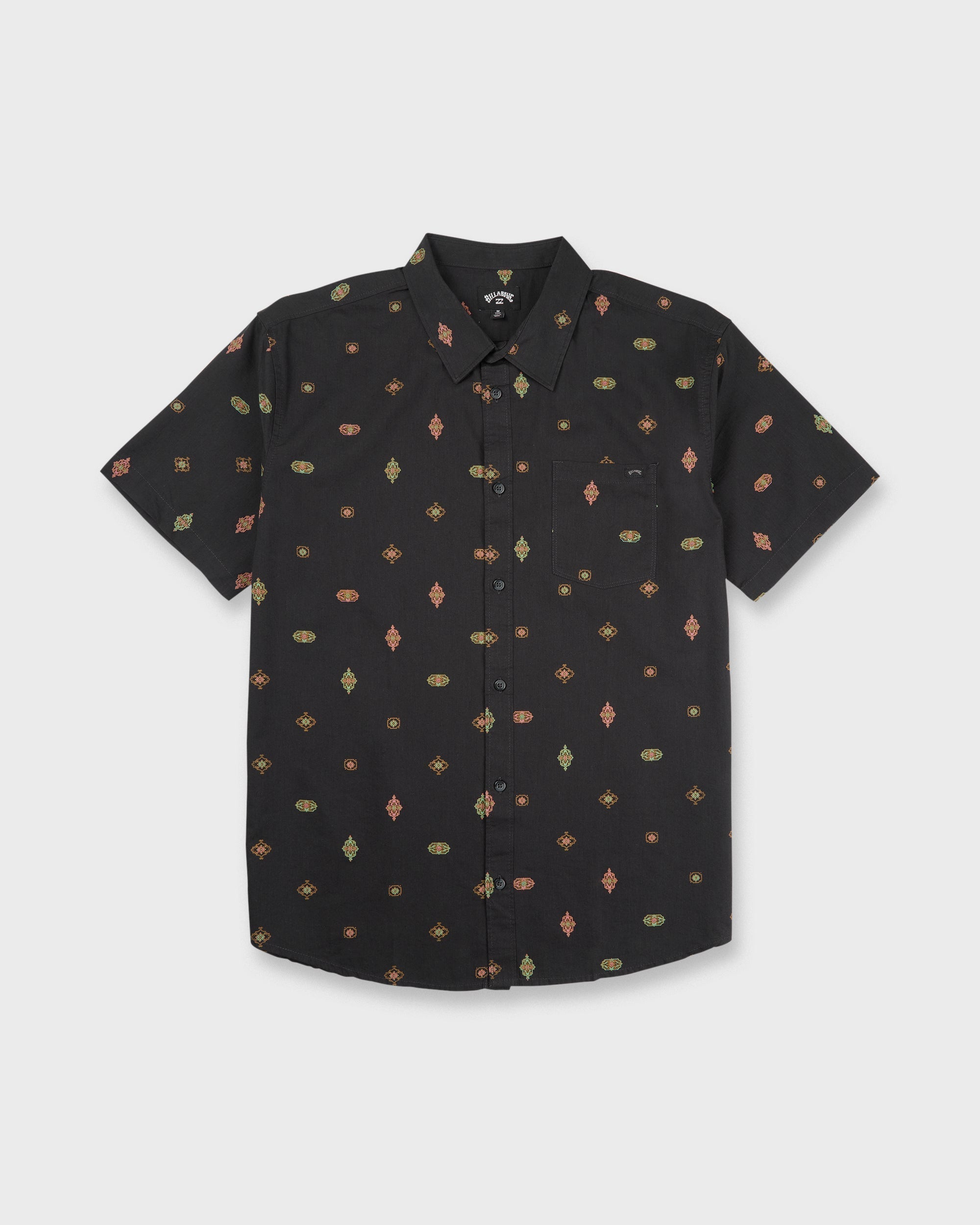 Sundays Mini Short Sleeve Woven Shirt - Phantom