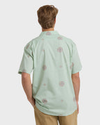 Sundays Mini Short Sleeve Woven Shirt - Seafoam