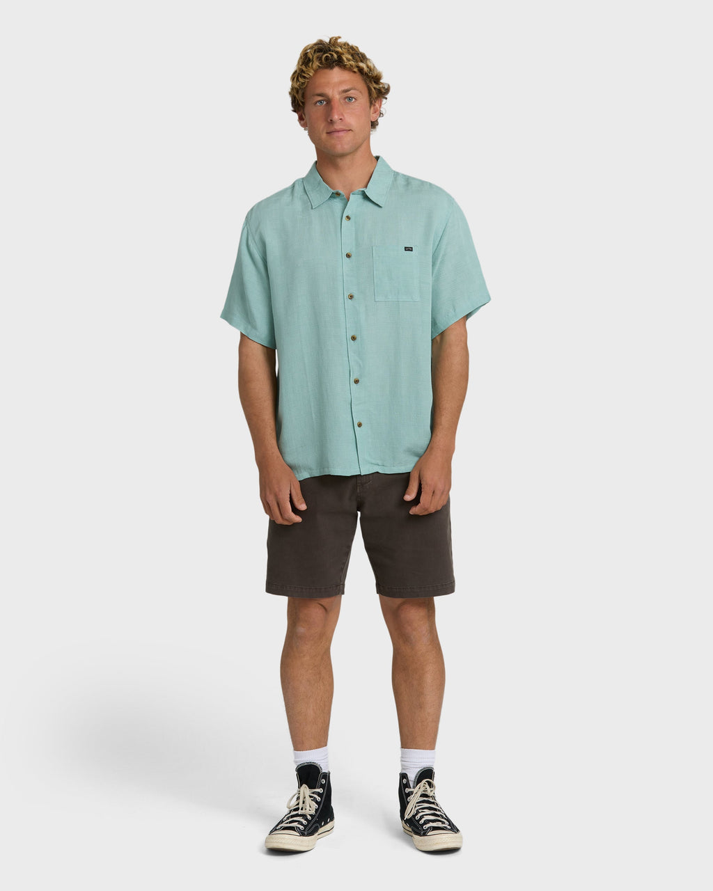 Victoria Short Sleeve Shirt - Absinthe
