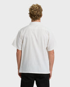 Bad Dog Short Sleeve Woven Shirt - Off White