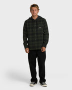 Baja Sur Flannel Shirt - Black
