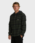 Baja Sur Flannel Shirt - Black