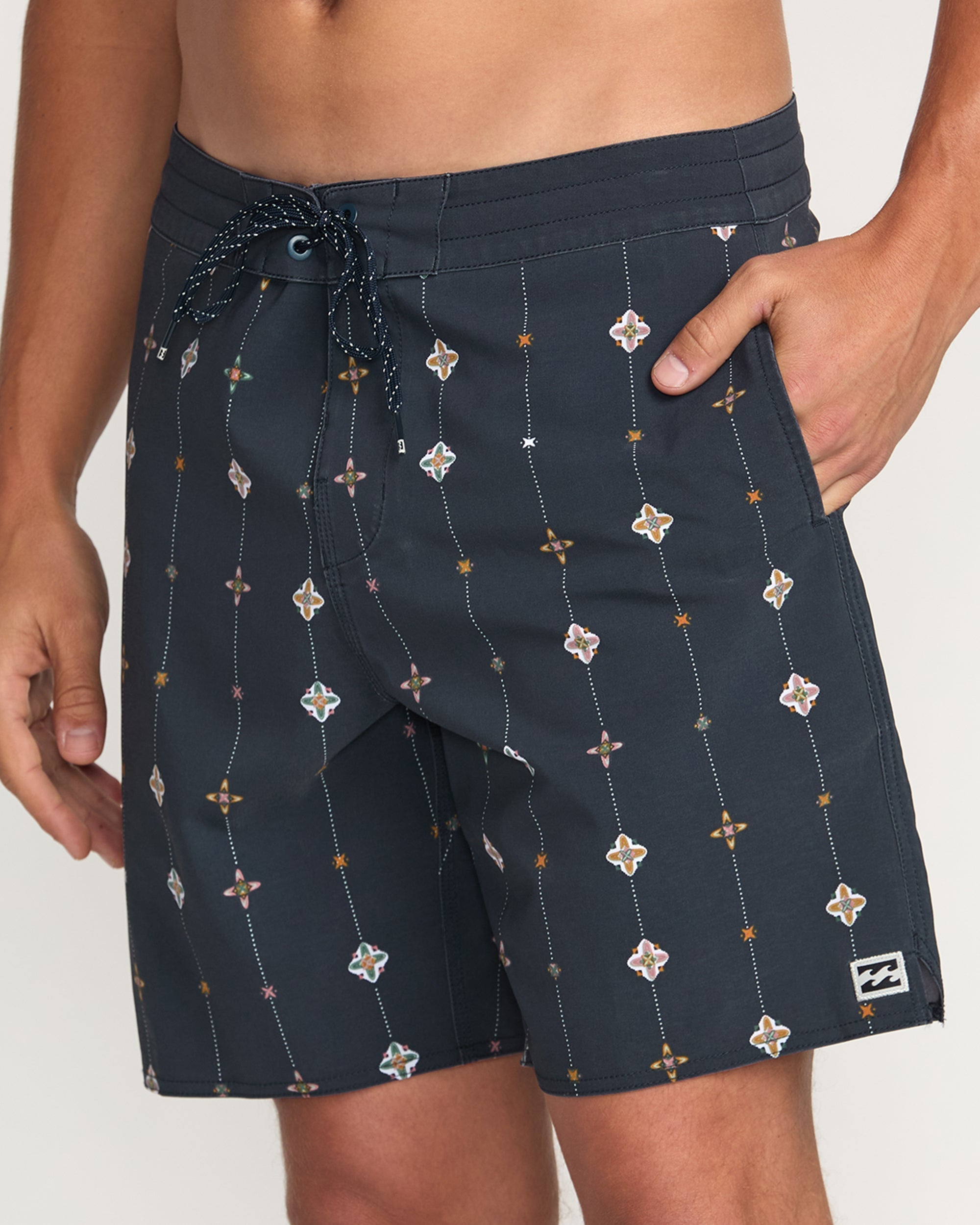 Good Times Lo Tide 18 Boardshorts - Navy