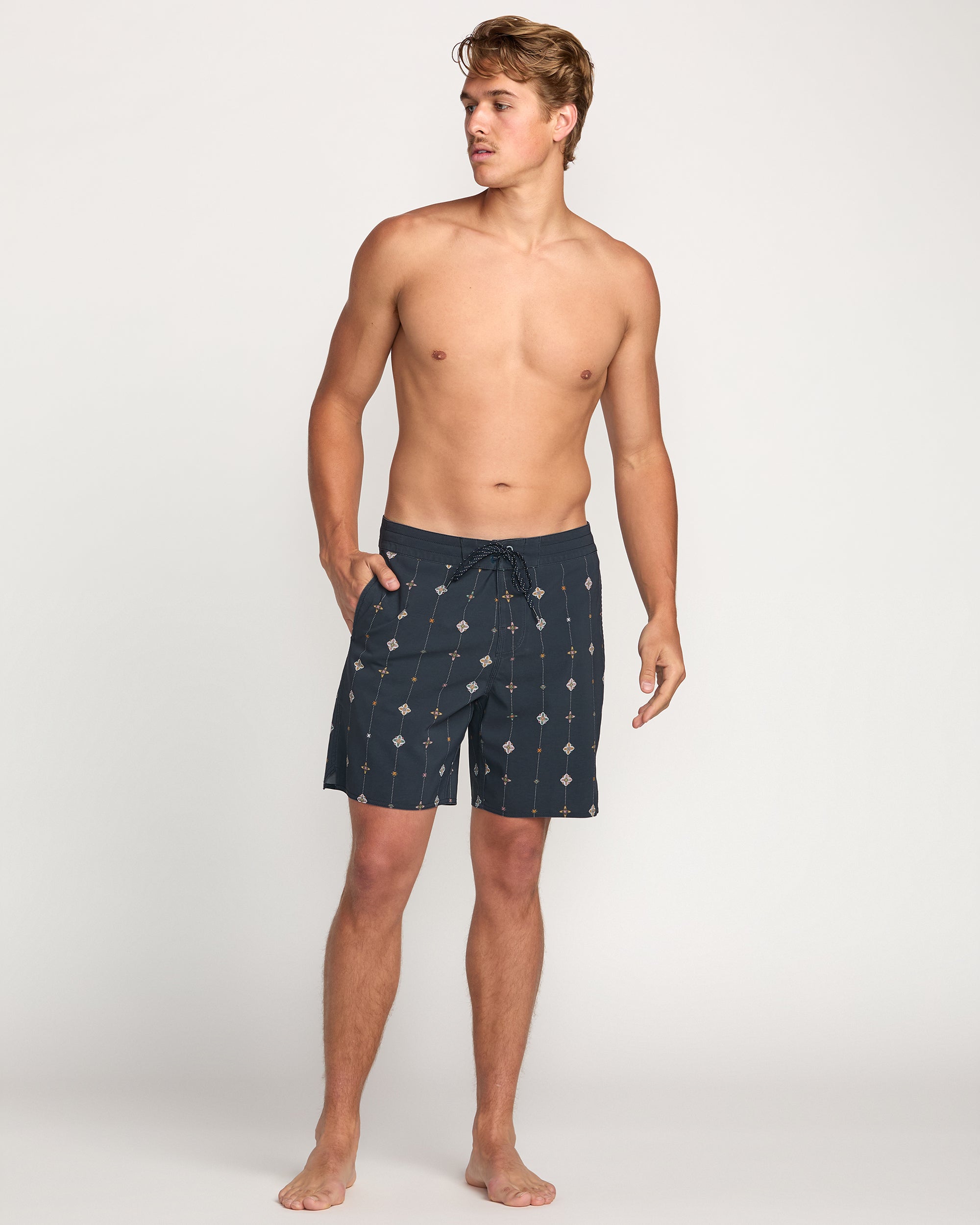 Good Times Lo Tide 18 Boardshorts - Navy