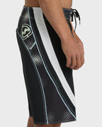Fluid 2k Pro 21 Boardshorts - Black/White - Black