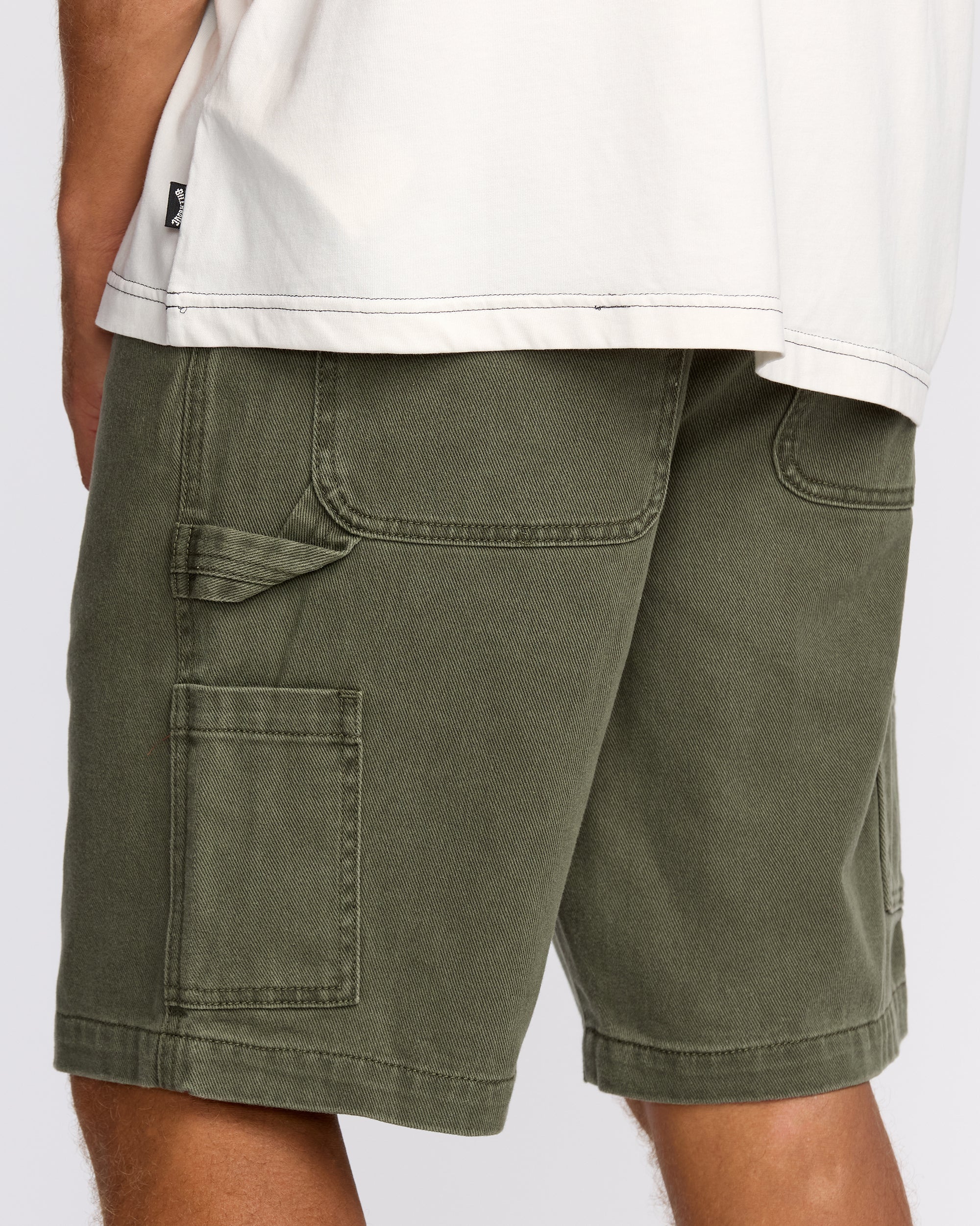 Bad Dog 21 Workwear Shorts - Dark Military