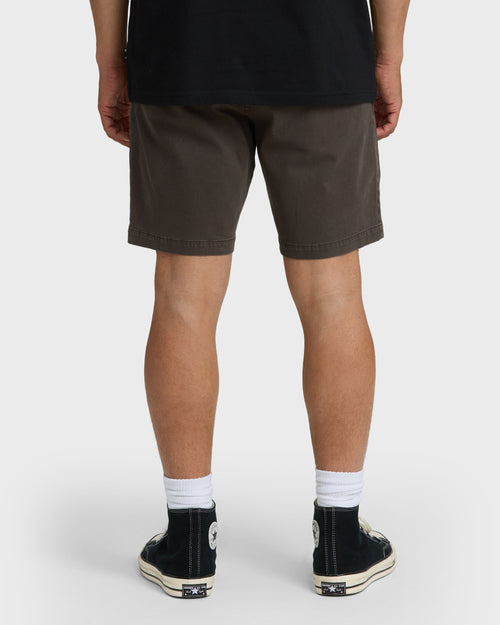 73 Wave Washed Chino Shorts - Raven