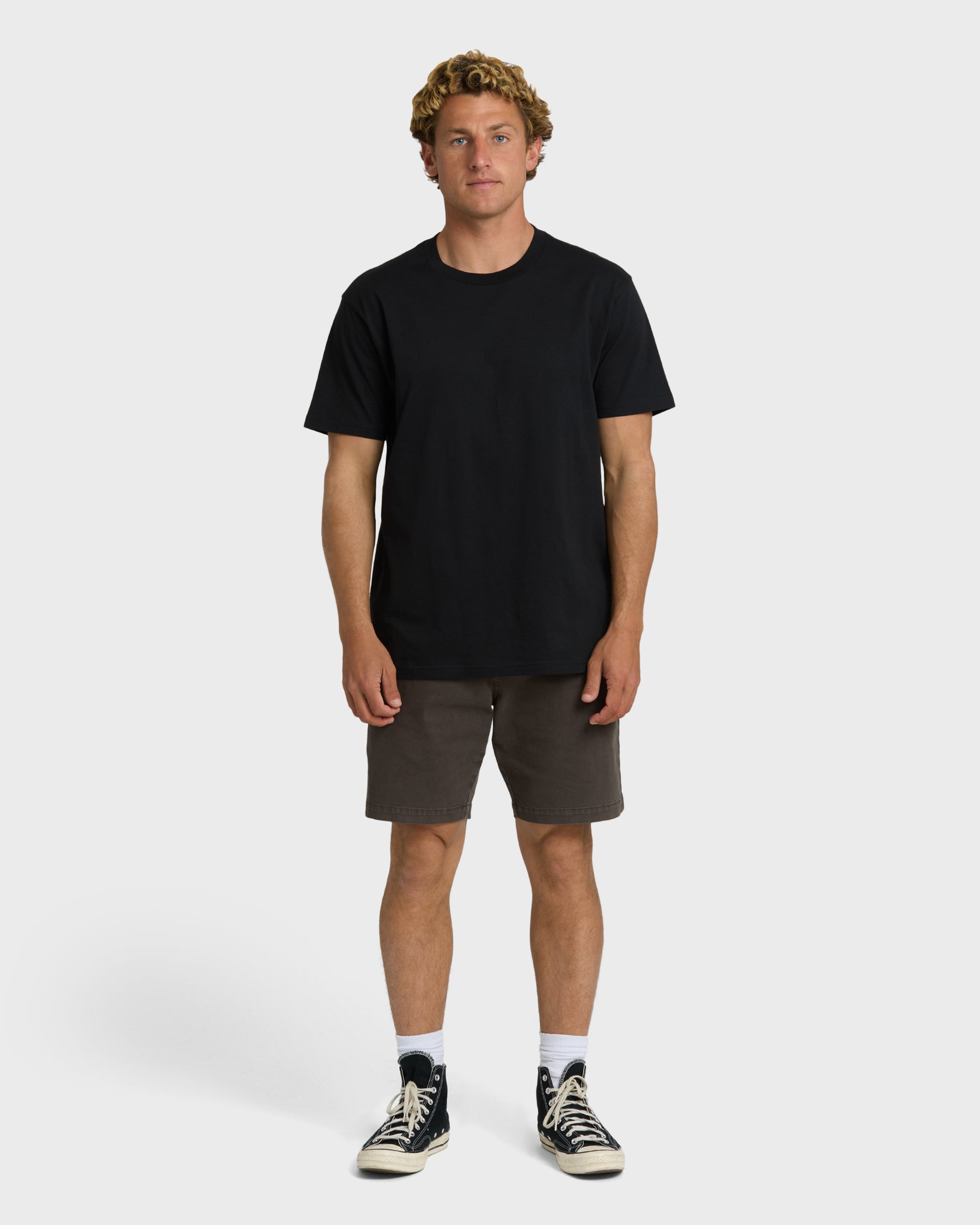 73 Wave Washed Chino Shorts - Raven