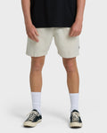 Sano Linen Elastic Shorts - Chino Heather