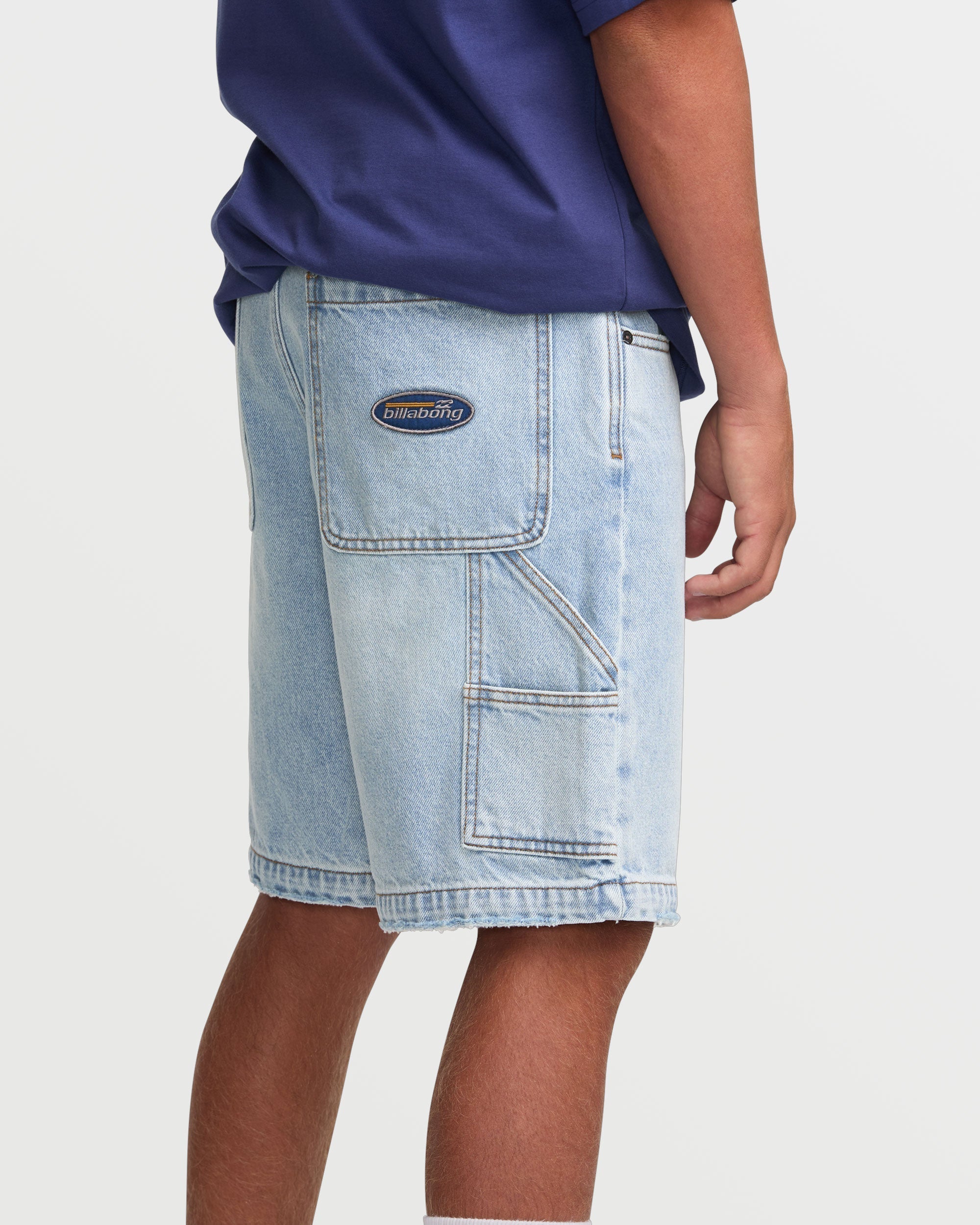 Bad Dog 21 Shorts - Bleached Aqua