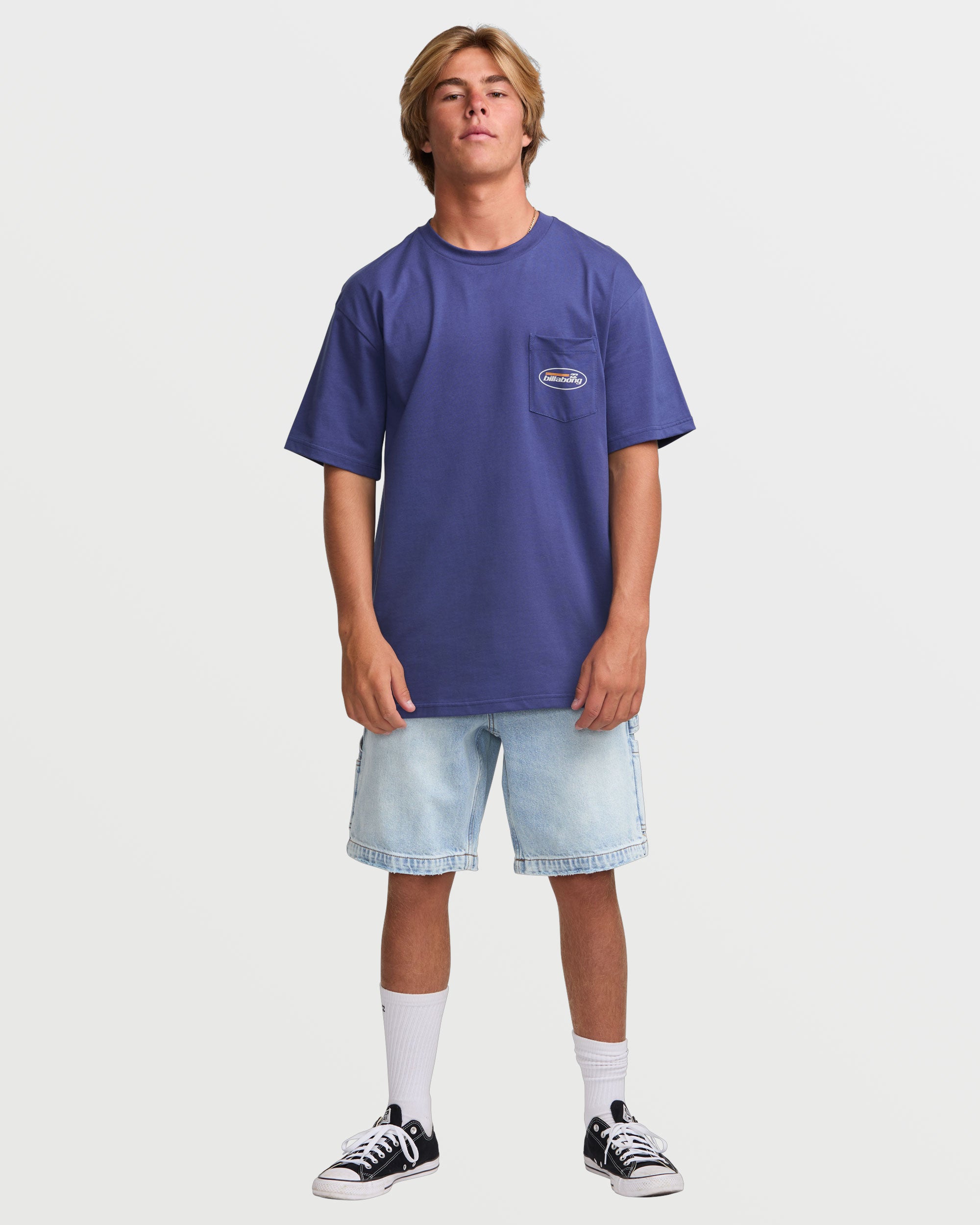 Bad Dog 21 Shorts - Bleached Aqua