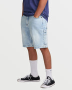 Bad Dog 21 Shorts - Bleached Aqua