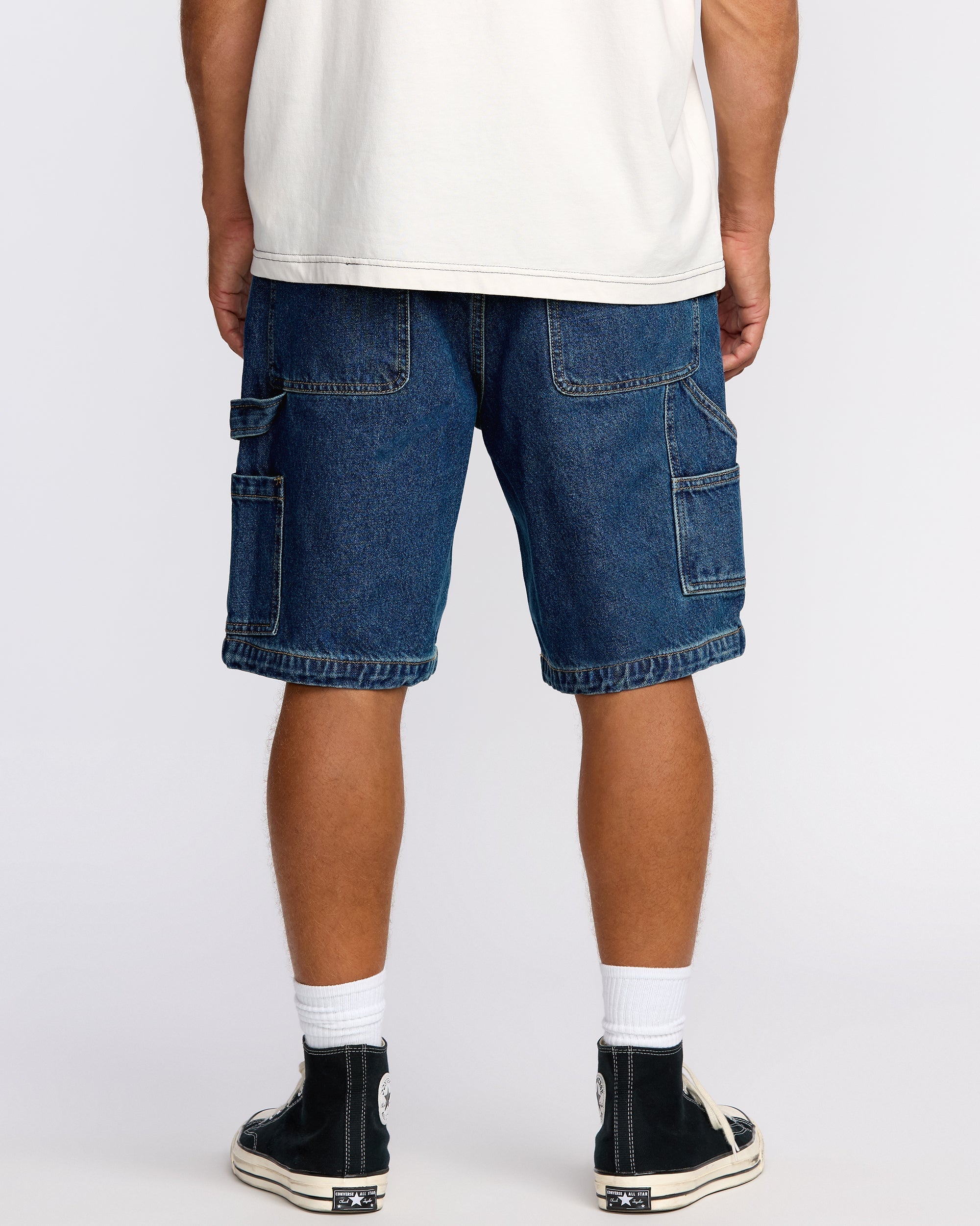 Bad Dog Workwear Shorts - Ocean Wash