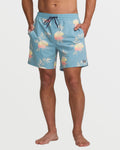 Good Times Layback 16 Trunks - Washed Blue
