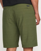 Crossfire Submersible 21 Hybrid Shorts - Olive