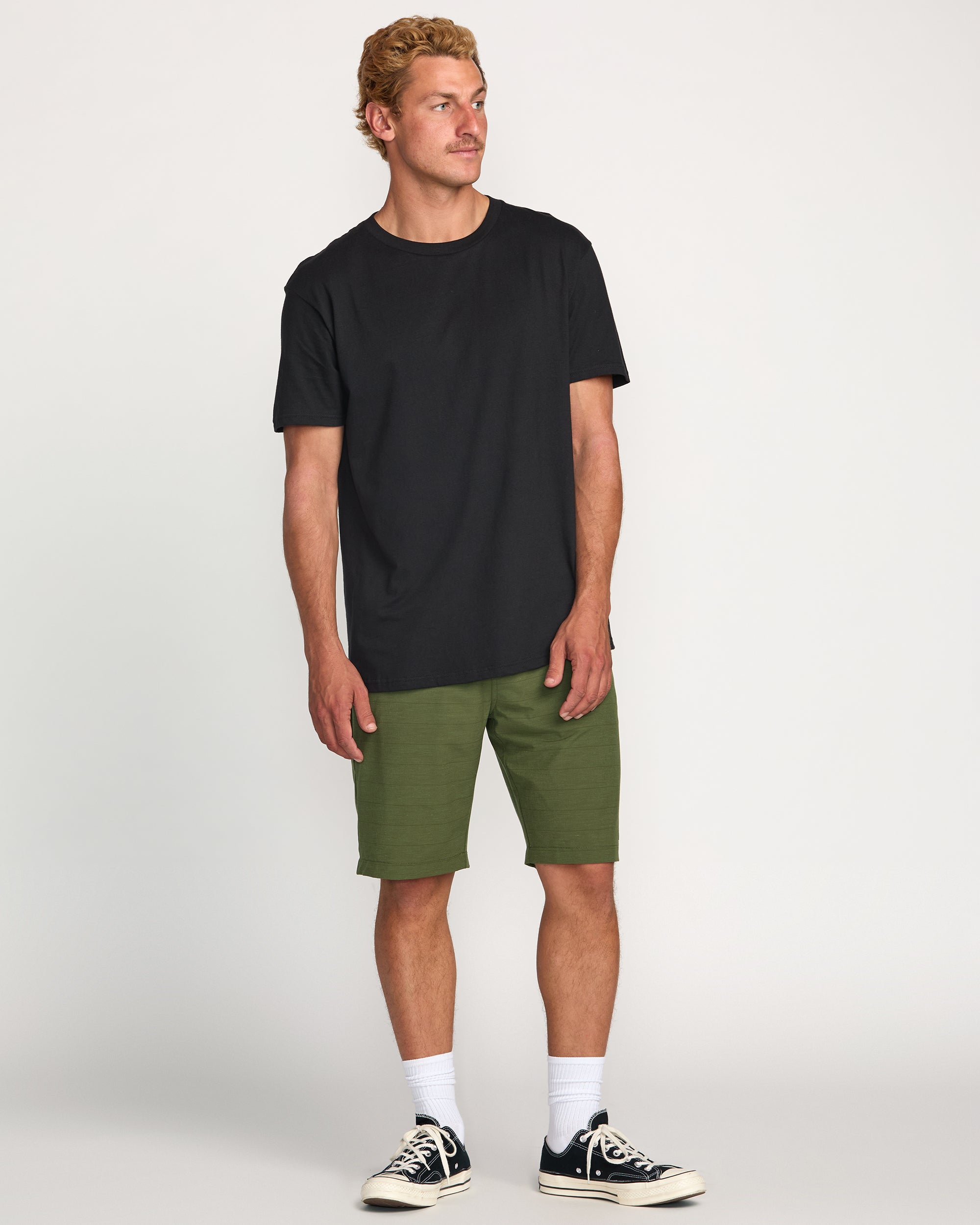 Crossfire Submersible 21 Hybrid Shorts - Olive