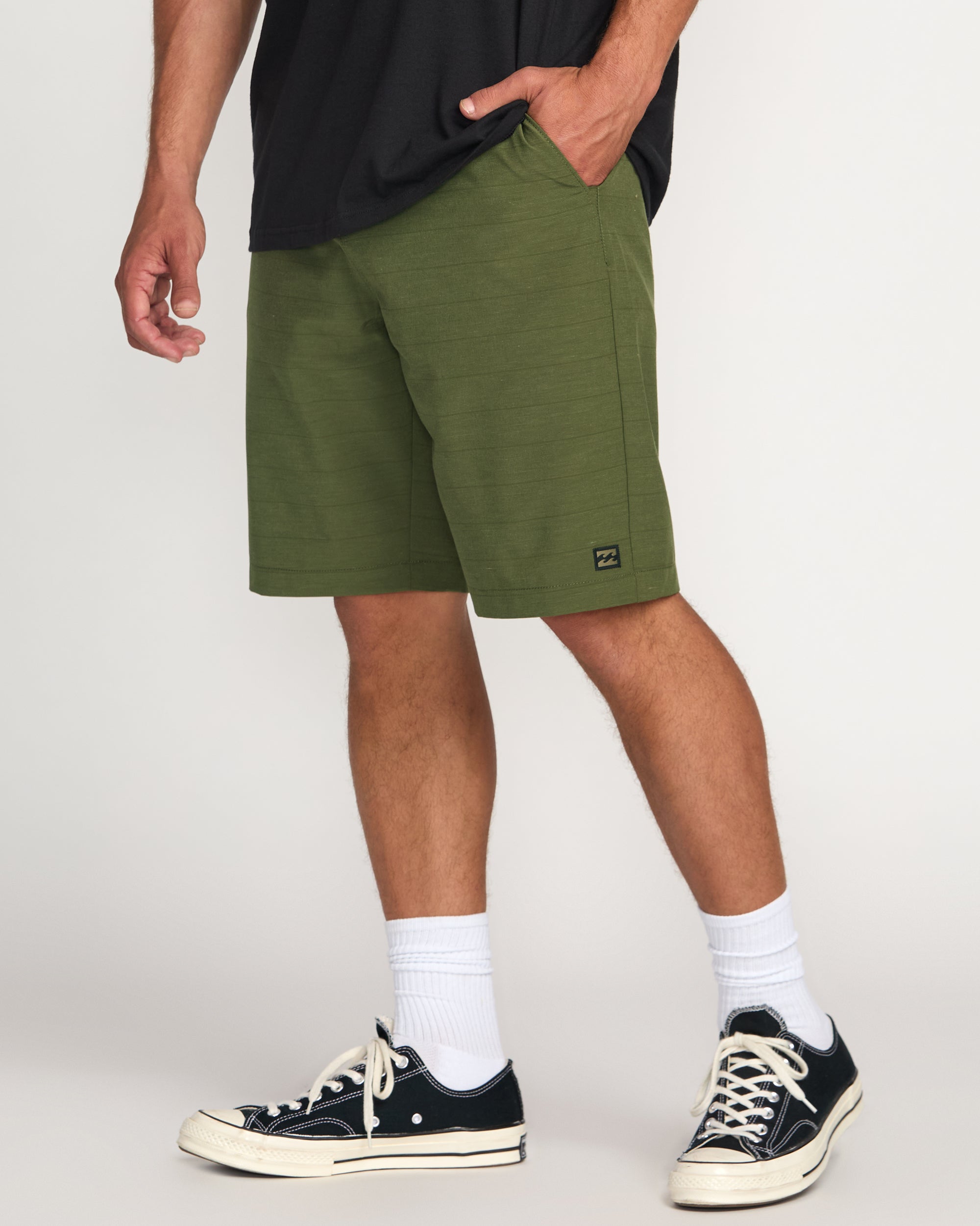 Crossfire Submersible 21 Hybrid Shorts - Olive