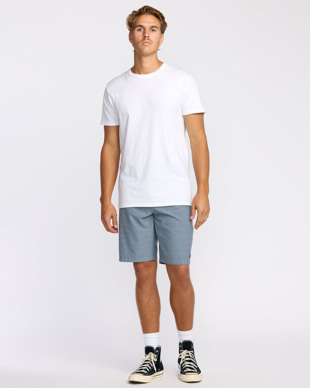 Crossfire Submersible 21 Hybrid Shorts - Slate Blue