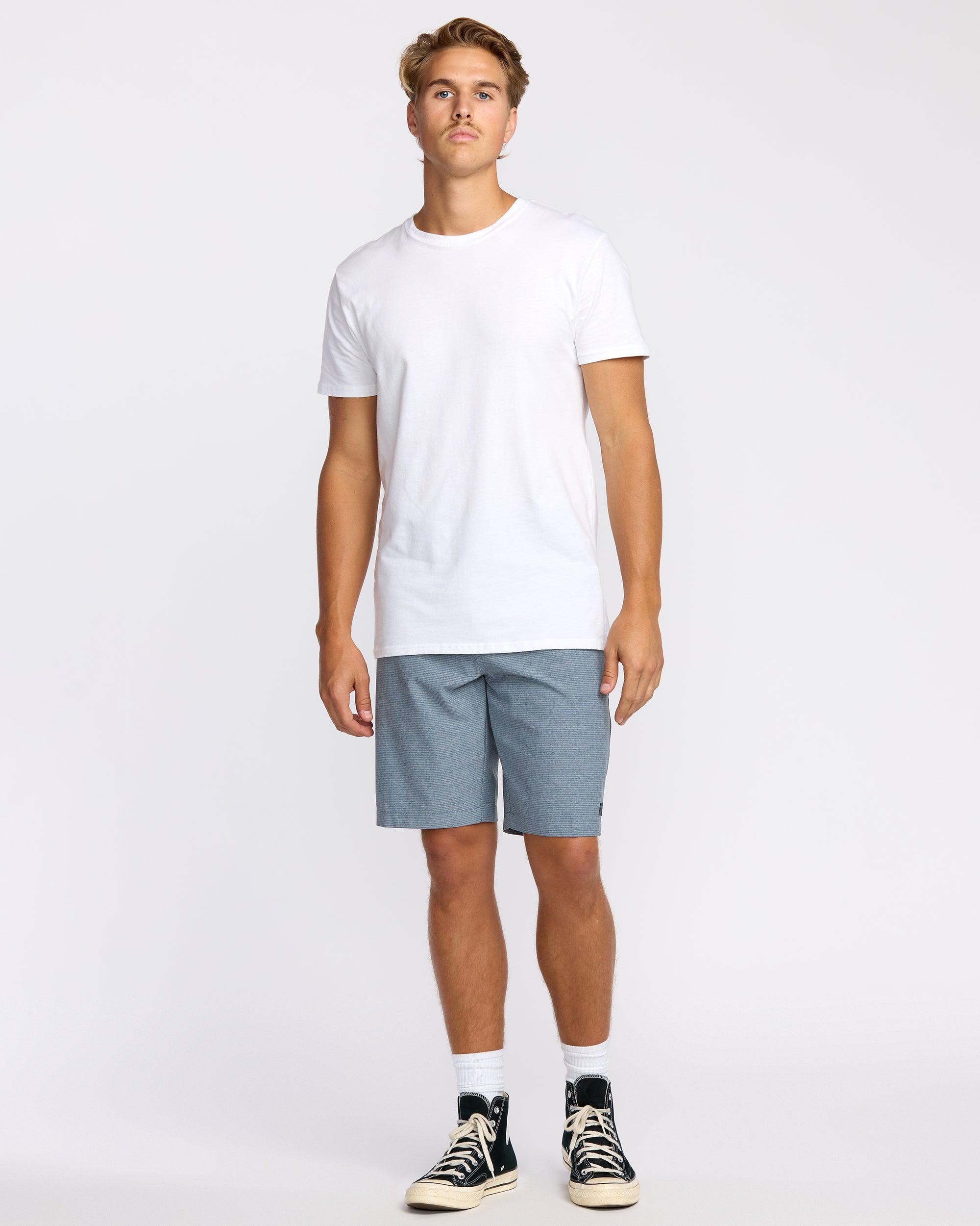 Crossfire Submersible 21 Hybrid Shorts - Slate Blue