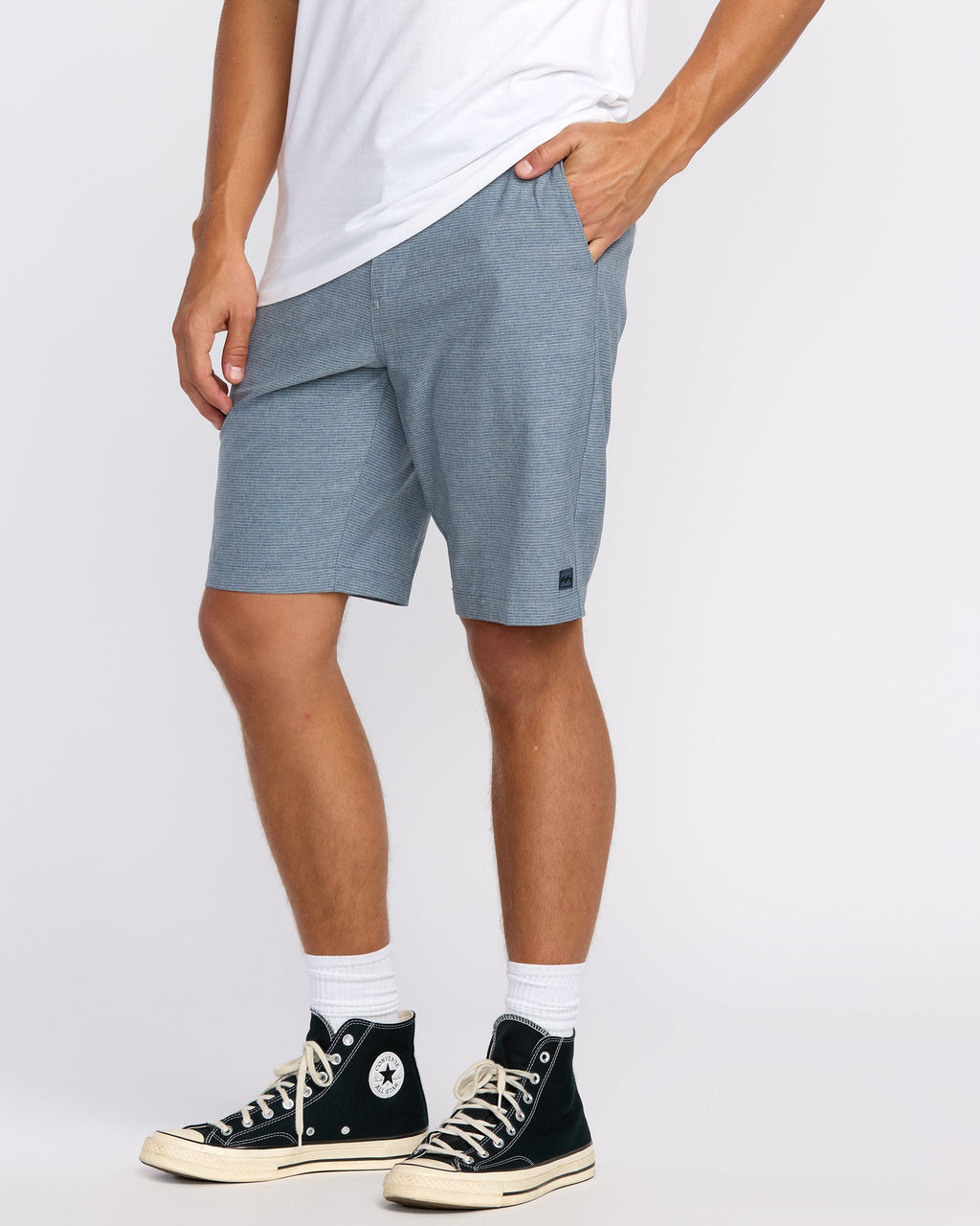 Crossfire Submersible 21 Hybrid Shorts - Slate Blue
