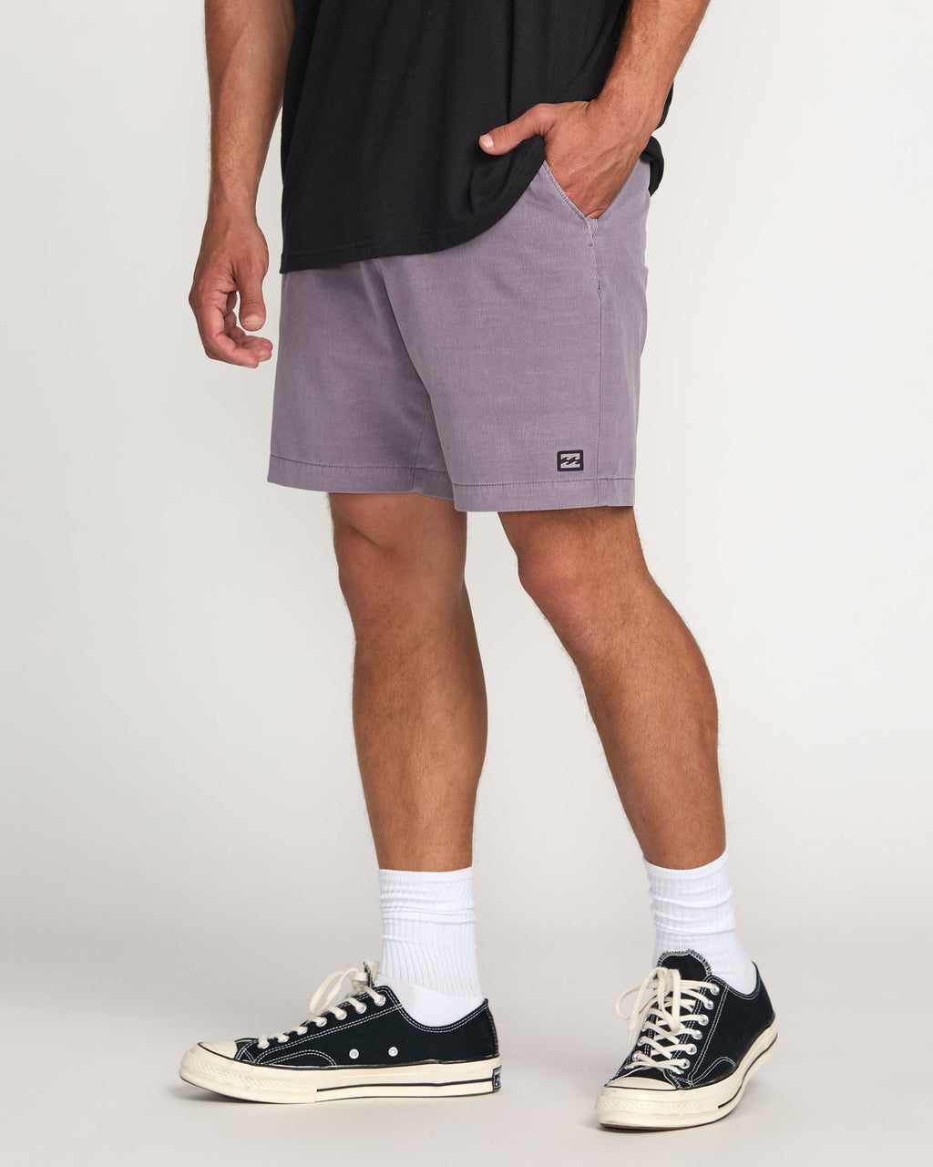 Crossfire Wave Wash Submersible 18 Hybrid Shorts - Light Purple