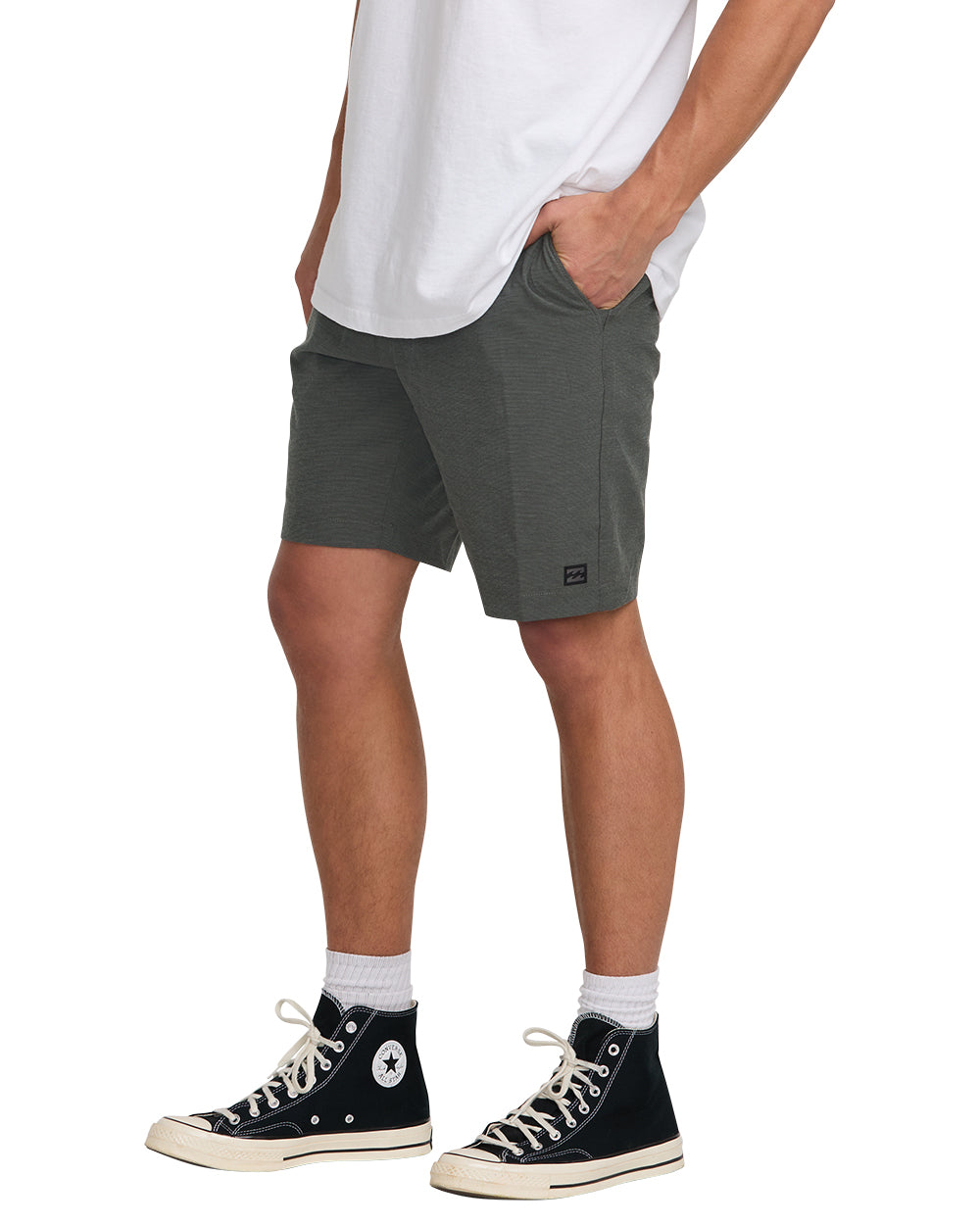 Crossfire Submersible 19 Hybrid Shorts - Asphalt