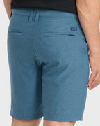 Crossfire Submersible 19 Hybrid Shorts - Blue Fog