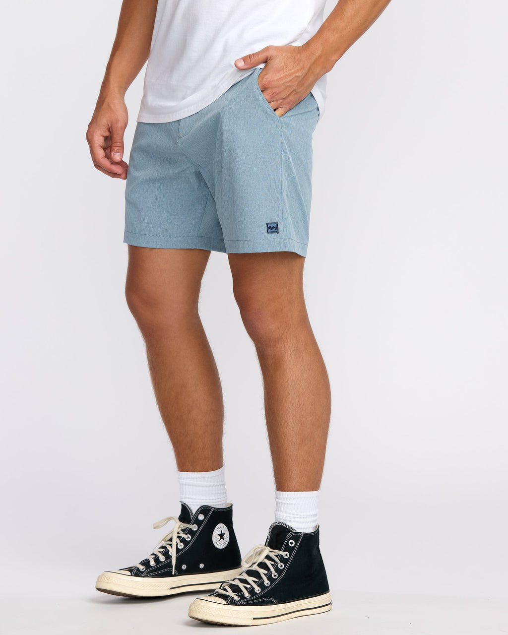 Crossfire Submersible 17 Hybrid Shorts - Slate Blue