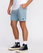 Crossfire Submersible 17 Hybrid Shorts - Slate Blue