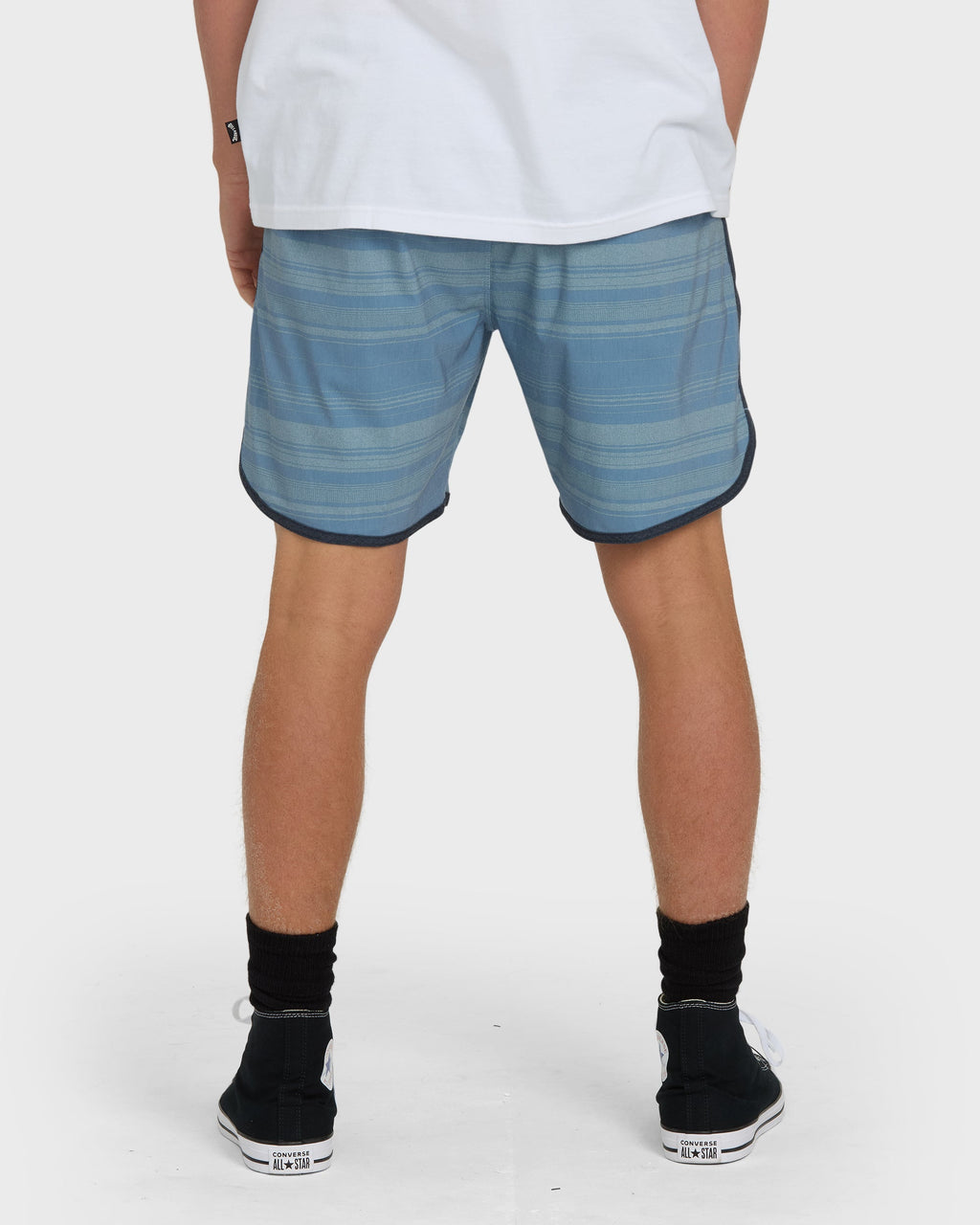 Surftrek Transit Elastic 17 Hybrid Shorts - Mid Blue