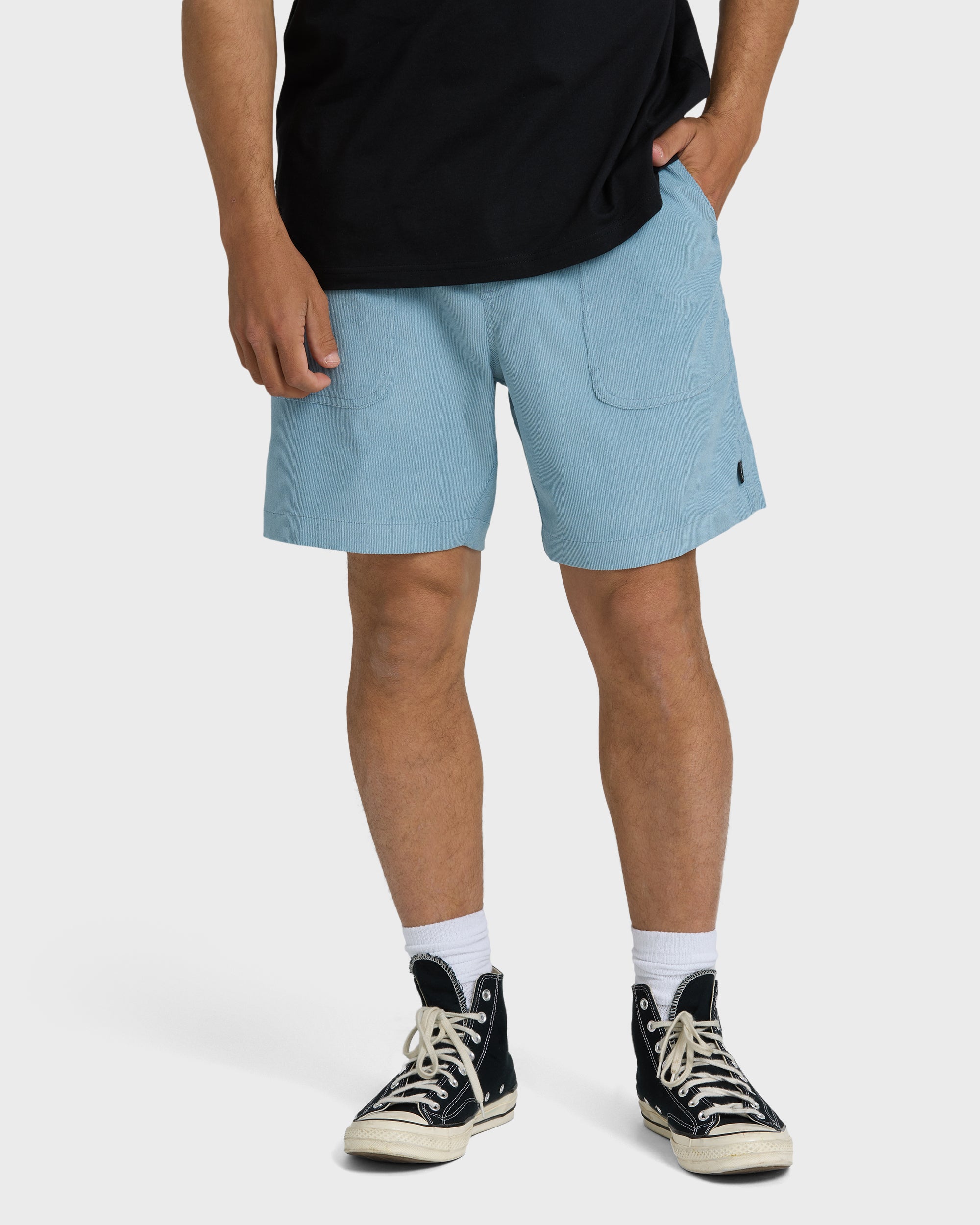 De La Cruz Submersible Hybrid Shorts - Blue Fog