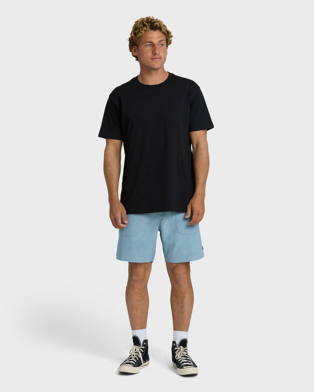 De La Cruz Submersible Hybrid Shorts - Blue Fog