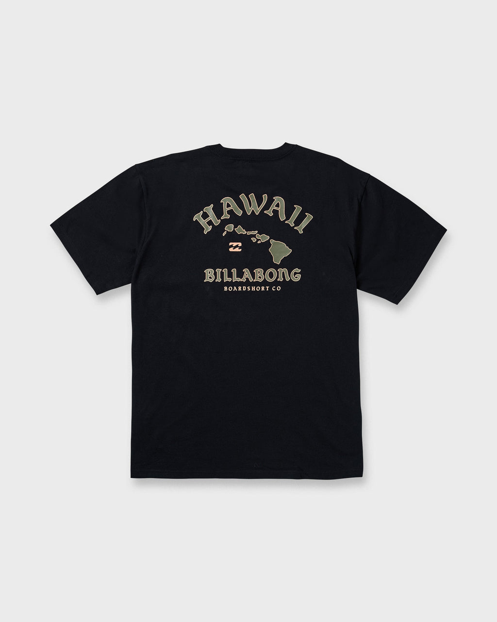 Island Chain Hawaii Regular Short Sleeve Tee - Black