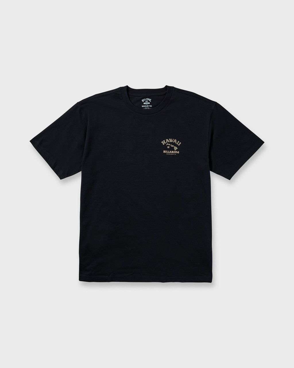 Island Chain Hawaii Regular Short Sleeve Tee - Black