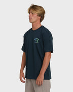 Island Chain Hawaii Regular Short Sleeve Tee - Navy