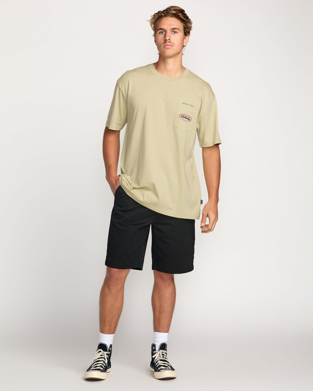 Bad Dog Pocket Regular Tee - Desert