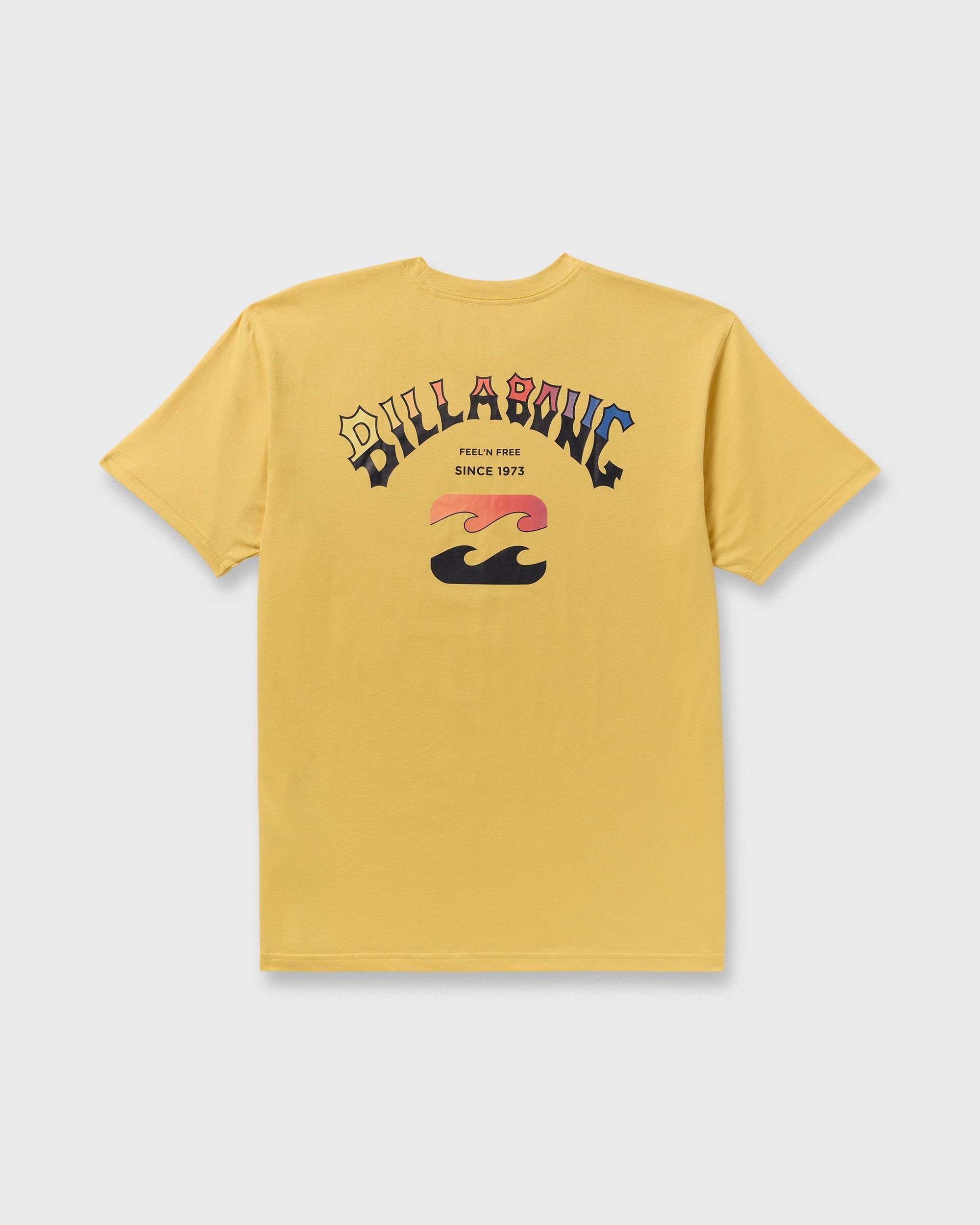 Arch Fade Premium Short Sleeve T-Shirt - Dust Yellow