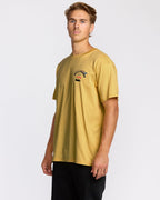 Arch Fade Premium Short Sleeve T-Shirt - Dust Yellow