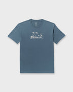 Beach Club Premium Short Sleeve T-Shirt - Steel Blue
