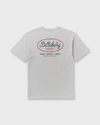 Walled Regular Short Sleeve T-Shirt - Lt Grey Htr