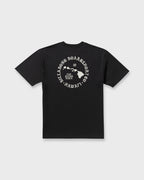 Aloha Island Hi Regular Short Sleeve T-Shirt - Washed Black