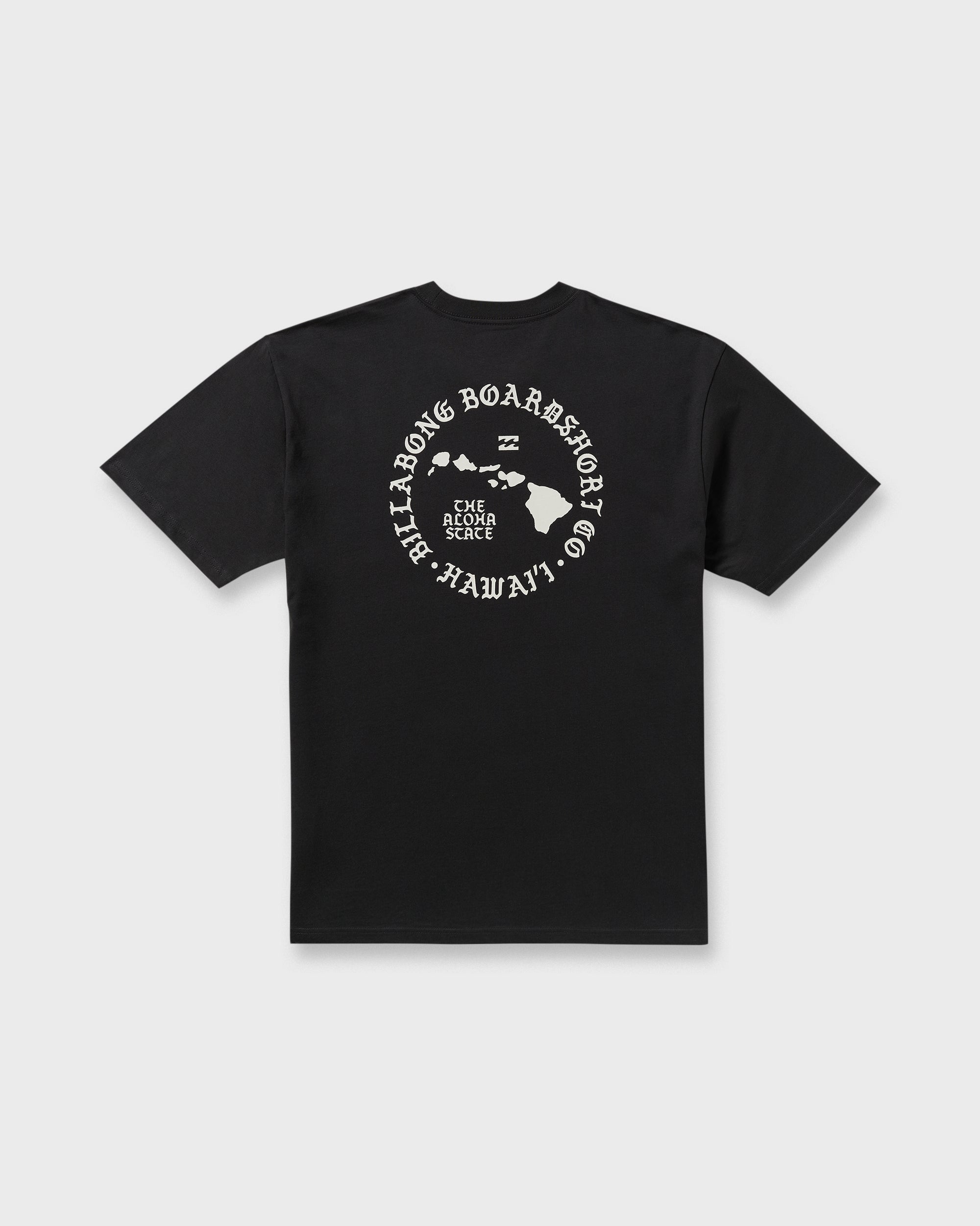 Aloha Island Hi Regular Short Sleeve T-Shirt - Washed Black