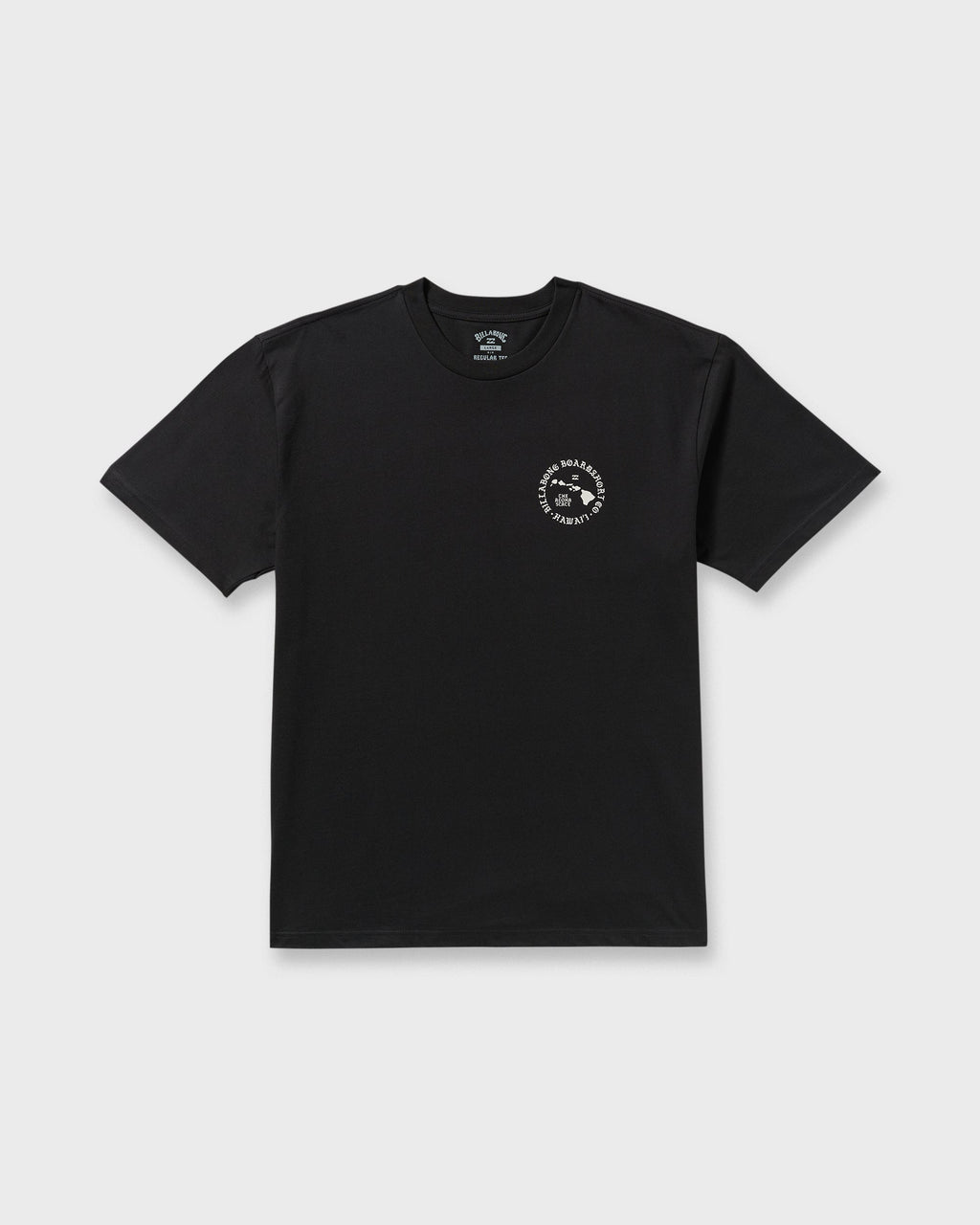 Aloha Island Hi Regular Short Sleeve T-Shirt - Washed Black