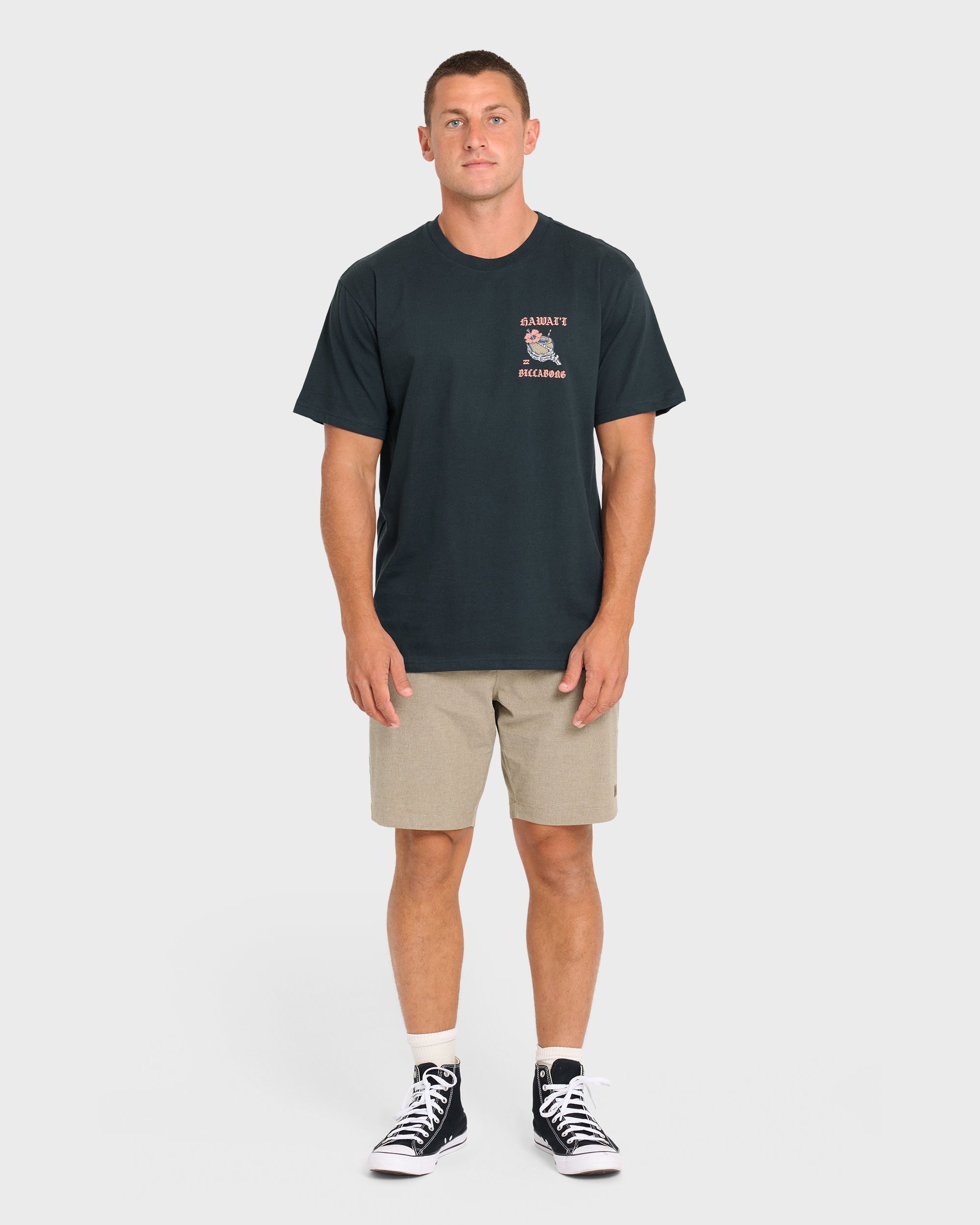 Mai Tai Hi Regular Short Sleeve T-Shirt - Navy