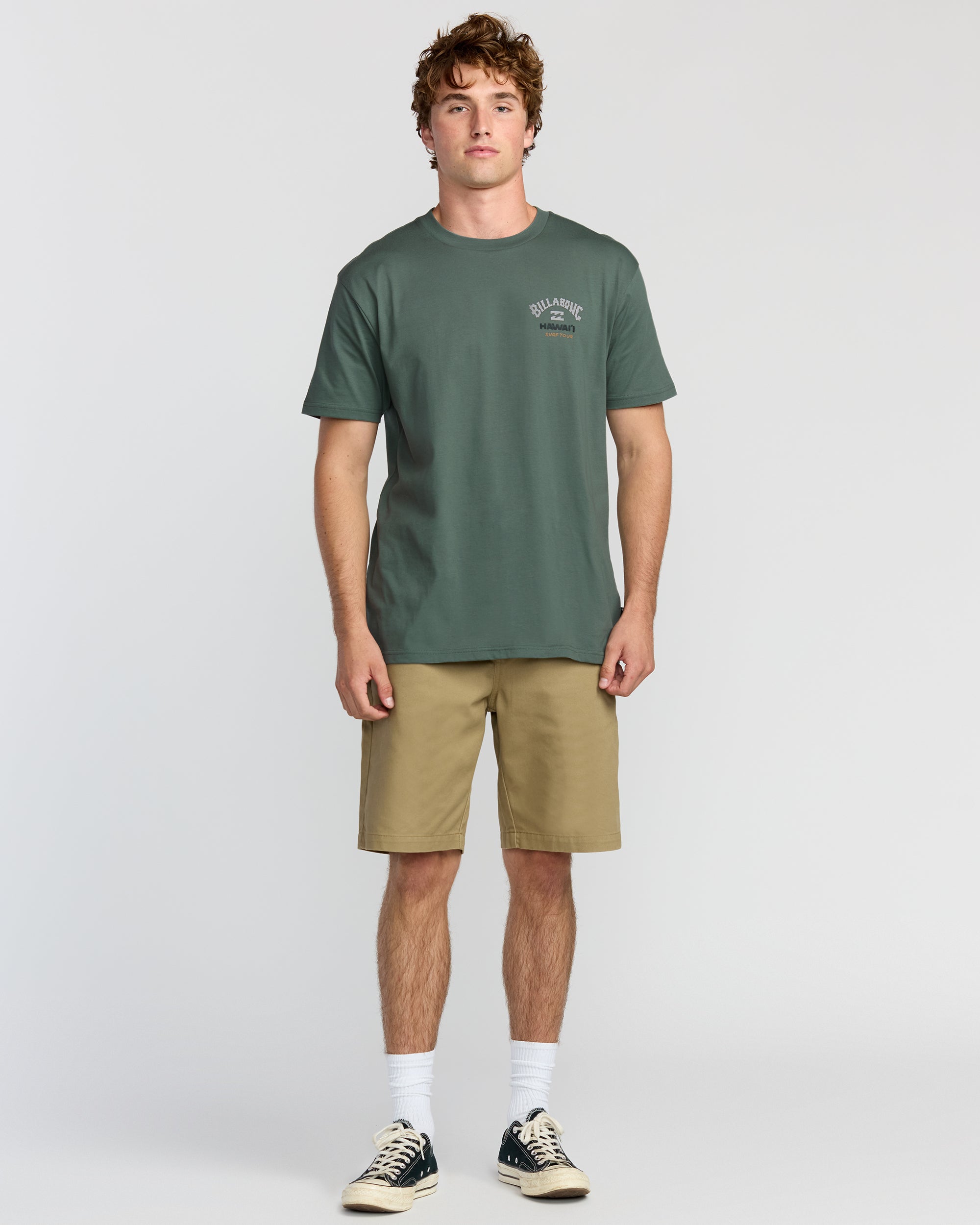 Surf Tour Hi Premium Short Sleeve T-Shirt - Dark Slate