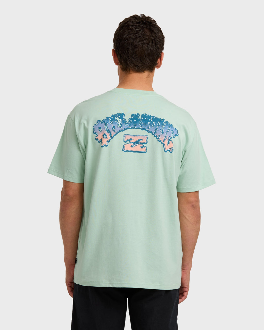 Wax Arch Regular Short Sleeve T-Shirt - Seafoam